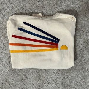 Aviator Nation Daydream Crewneck Sweatshirt (Vintage White)